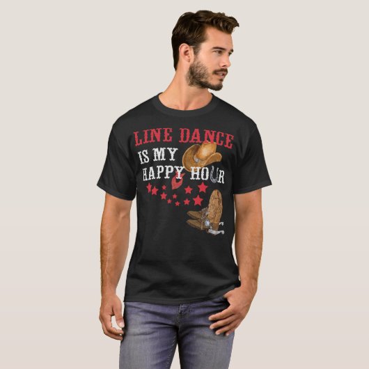 S2 Line Dancing Line Dance Line Dancer (56) T-Shirt (Vorne ganz)