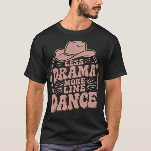S2 Line Dancing Line Dance Line Dancer (91) T-Shirt (Vorderseite)