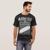 S2 Longboarding Longboard Longboarder (88) T-Shirt (Vorne ganz)
