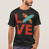S2 Longboarding Longboard Longboarder (92) T-Shirt (Vorderseite)
