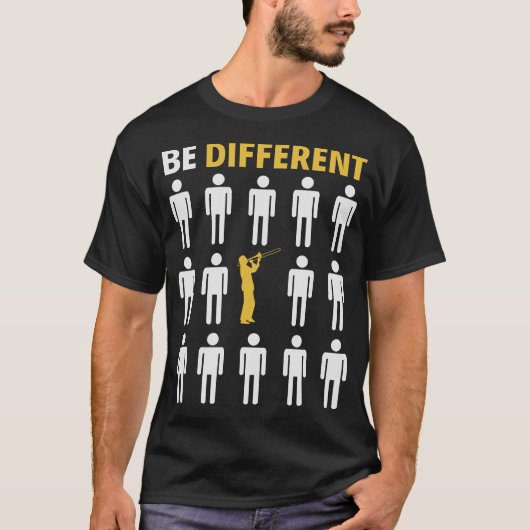 S2 Posaunist Posaune (70) T-Shirt (Vorderseite)