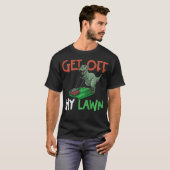 S2 Rasenmähen Rasenmäher Rasenmäher (59) T-Shirt (Vorne ganz)