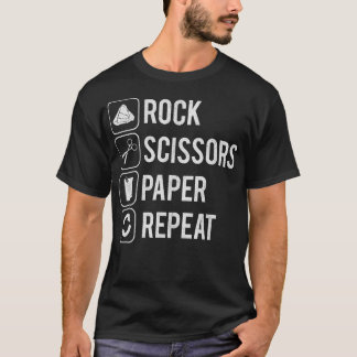 S2 Schere Stein Papier (101) T-Shirt