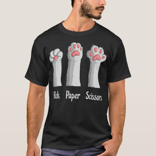 S2 Schere Stein Papier (19) T-Shirt (Vorderseite)