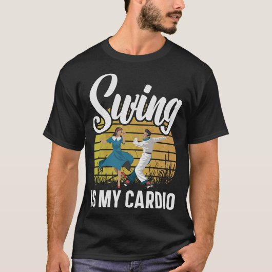 S2 Swing-Tanz Swing Dance Swing-Tänzer (8) T-Shirt (Vorderseite)
