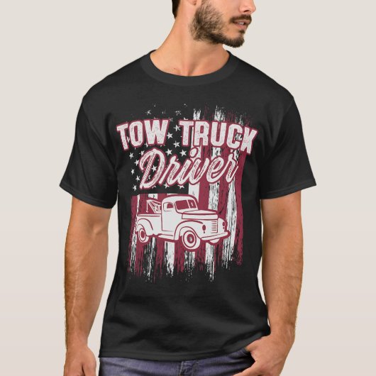 S2 Tow Truck Tow Trucker (61) T-Shirt (Vorderseite)