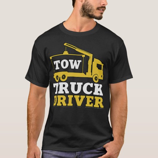 S2 Tow Truck Tow Trucker (73) T-Shirt (Vorderseite)