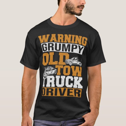 S2 Tow Truck Tow Trucker (76) T-Shirt (Vorderseite)