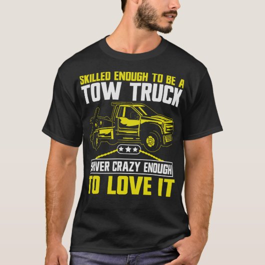 S2 Tow Truck Tow Trucker (86) T-Shirt (Vorderseite)
