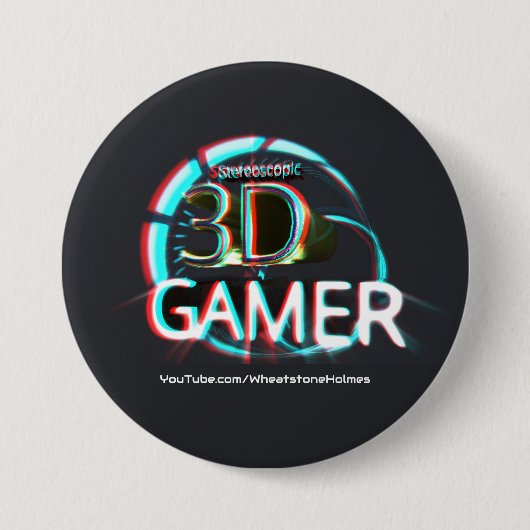 S3D Gamer Button (Vorderseite)