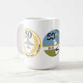 S-3-VIKING ERSTER FLUG 50. KAFFEETASSE (Vorderseite Links)