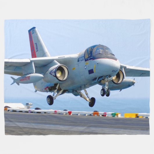 S-3B-VIKING FLEECEDECKE (Vorderseite (Horizontal))