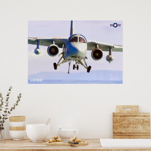 S-3B-VIKING POSTER (Küche)