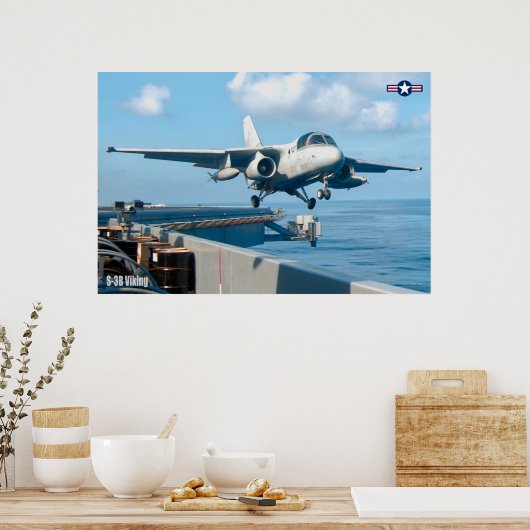 S-3B-VIKING POSTER (Küche)