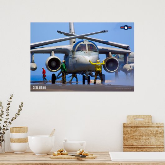 S-3B-VIKING POSTER (Küche)