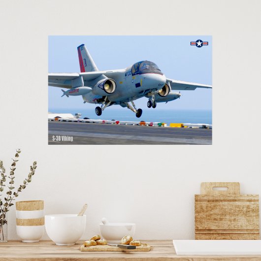 S-3B-VIKING POSTER (Küche)