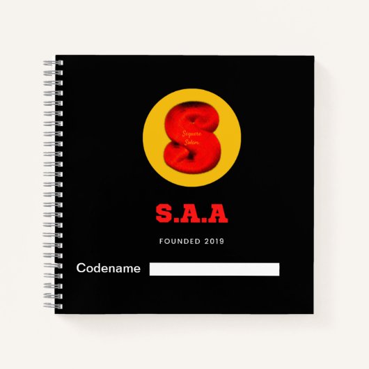 S.A.A Notebooks Notizblock (Vorderseite)