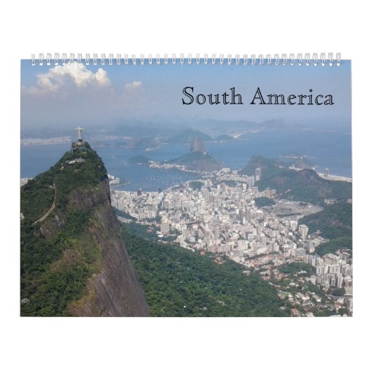 S.A. Foto Kalender Brasilien Farbe Argentinien (Titelbild)