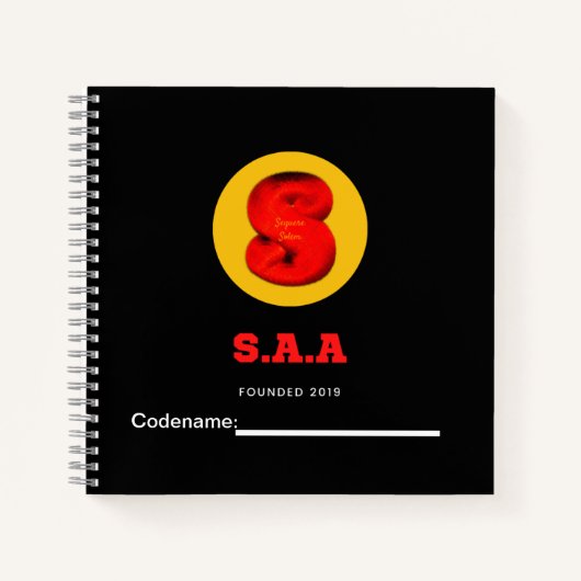 S.A.-Notebooks Notizblock (Vorderseite)