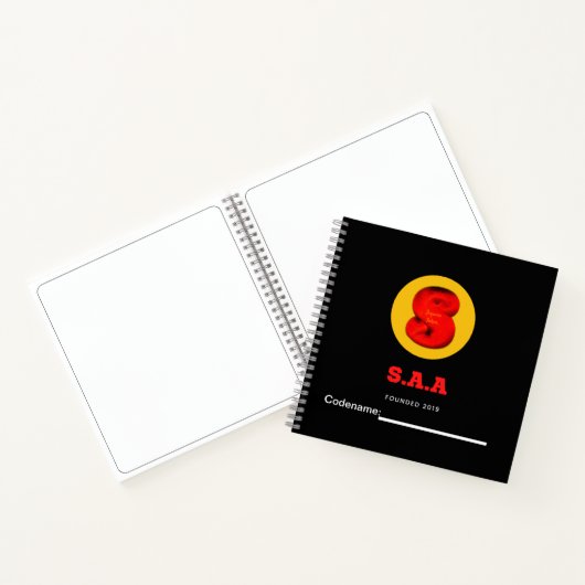 S.A.-Notebooks Notizblock (Innenseite)