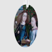 S. Agatha und Christina (Detail; M 070) Acryl Ornament (Vorderseite)