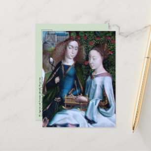 S. Agatha und Christina (Detail; M 070) Postkarte