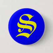 S - ALTES ENGLISCH BUTTON (Vorderseite)