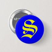 S - ALTES ENGLISCH BUTTON (Vorne & Hinten)