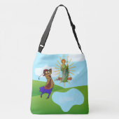 S. Andrew & Jude mit 2 weiblichen Golfern Tragetaschen Mit Langen Trägern (Rückseite)