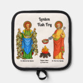 S. Andrew & Peter's Fish Fry Cookout (Schlicht) Topflappen (Vorderseite)