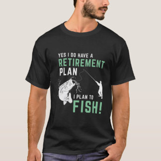 S Angelsport Rentner Angeln T-Shirt