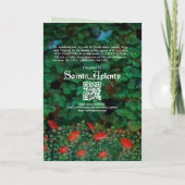 S. Apollonia and Lucy (mit St. Ursula Card) Karte (Rückseite)