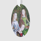 S. Apollonia und Lucy (mit St. Ursula) Acryl Ornament (Vorderseite)