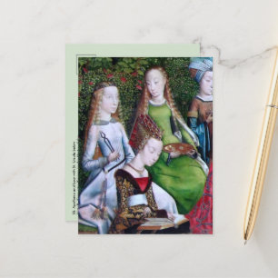 S. Apollonia und Lucy (mit St. Ursula) Postkarte