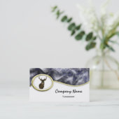 S-Art-blaue Tarnungtaxidermy-Visitenkarten Visitenkarte (Stehend Vorderseite)