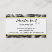 S-Art-Tarnungs-Rotwildtaxidermy-Visitenkarten Visitenkarte (Rückseite)