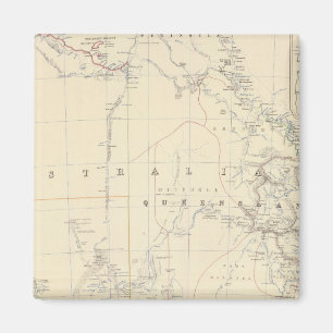 S Australia, NSW, Victoria, Queensland Magnet