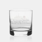 S. Badegas Whiskyglas (Rückseite)