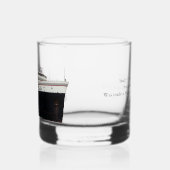 S. Badegas Whiskyglas (Links)