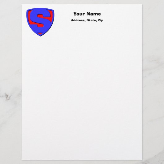 S BRIEFKOPF (Vorderseite)