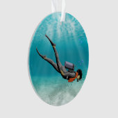 S.C.U.B.A. Taucher Ornament (Vorderseite)