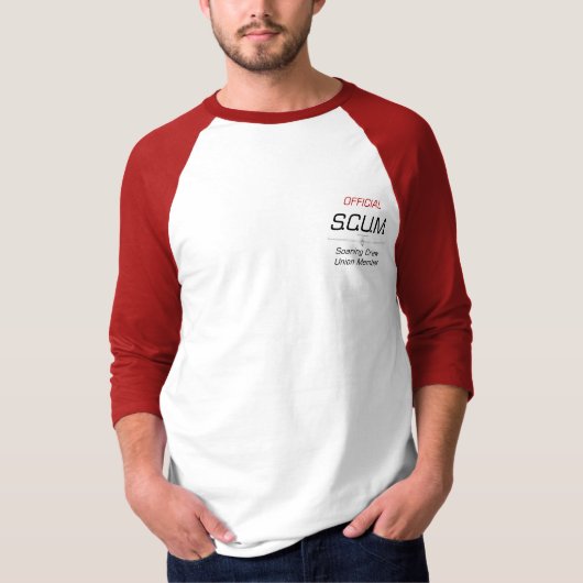 S.C.U.M. … Hochfliegendes T-Shirt (Vorderseite)