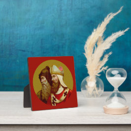 S. Cyril & Methodius (M 001) 5,25"x5,25" Square Fotoplatte