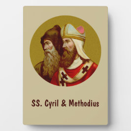 S. Cyril & Methodius (M 001) 5"x7" Vertikal Fotoplatte