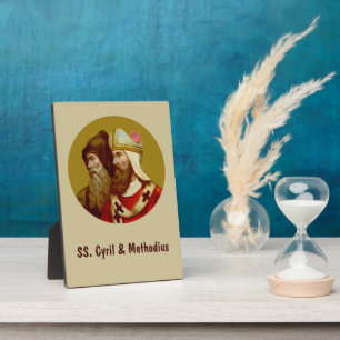 S. Cyril & Methodius (M 001) 5"x7" Vertikal Fotoplatte
