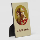 S. Cyril & Methodius (M 001) 5"x7" Vertikal Fotoplatte (Seite)