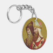 S. Cyril & Methodius (M 001) Doppelbild Schlüsselanhänger (Vorderseite links)