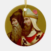 S. Cyril & Methodius (M 001) Keramik Ornament (Vorne)