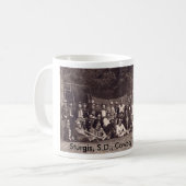 S.D., Cowboy Old Timers Kaffeetasse (Vorderseite Links)