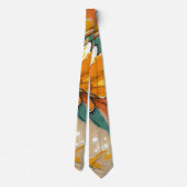 S Days Flowers 1 Krawatte (Rückseite)